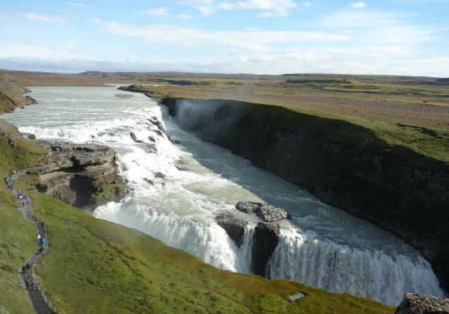 Gullfoss Waterfall